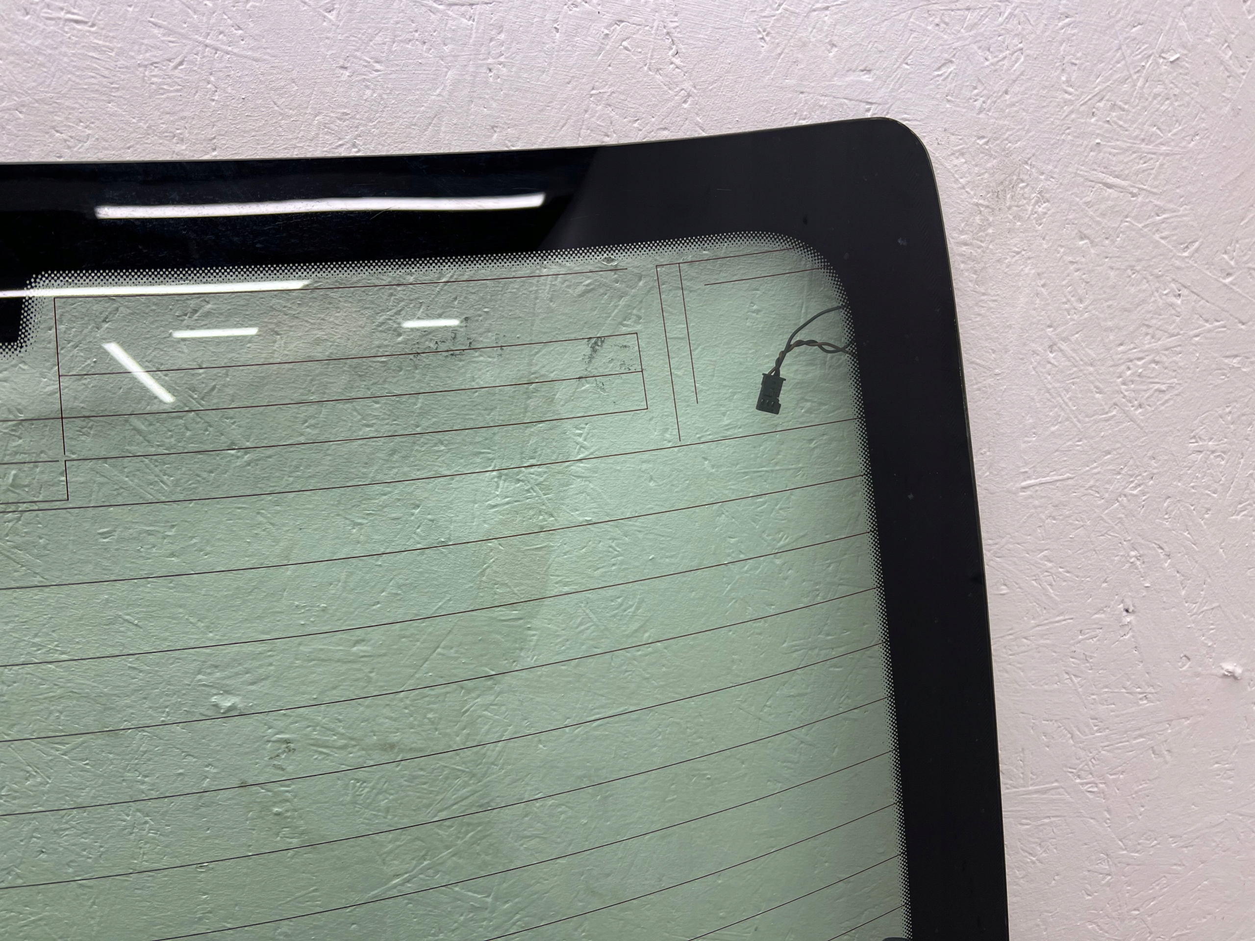 window rear boot AUDI A4 B8 sedan