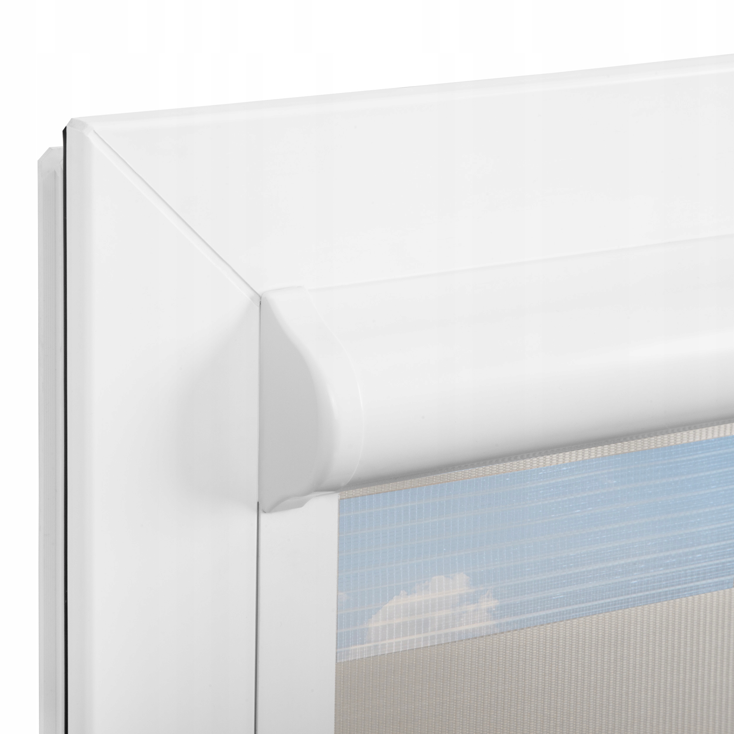 ROLETA DZIEŃ NOC W KASECIE PROWADNICE WYMIAR OKNO DO 150 CM KONFIGURATOR Stan opakowania oryginalne