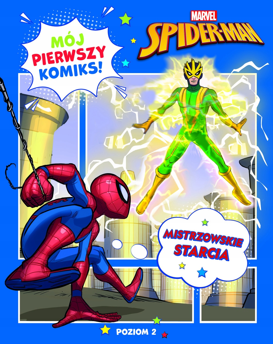 Mój pierwszy komiks. Poziom 2. Mistrzowskie starcia. Marvel Spider-Man