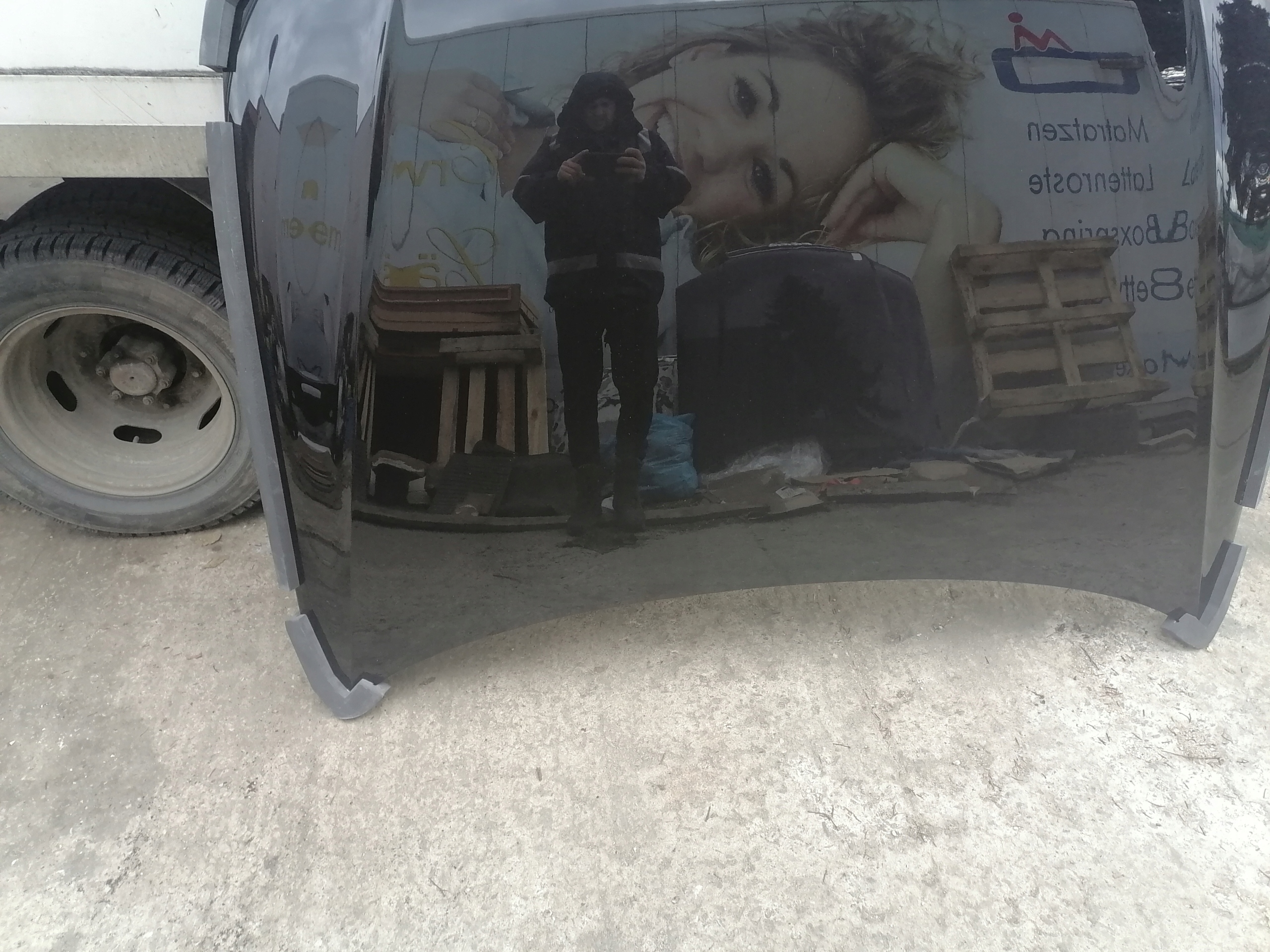 Cofano audi a4 b8 przedlift ly9b UZYWANA nr 1