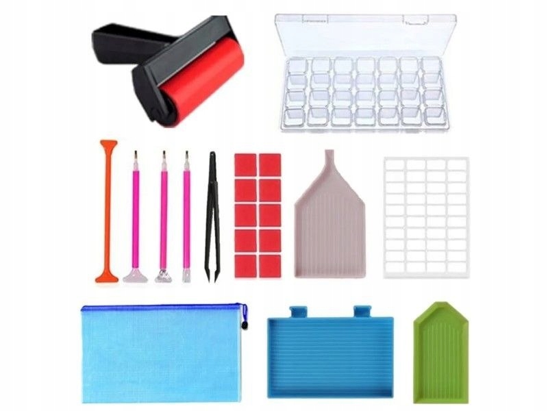 

Haft Diamentowy Akcesoria Zestaw 1 Diamond