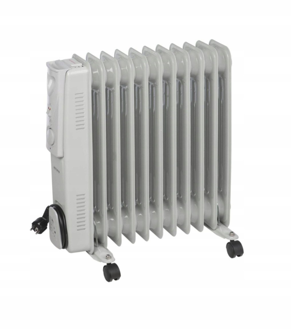 GRZEJNIK OLEJOWY ELEKTRYCZNY 11 ŻEBER 2500W SZARY Kod producenta VO0274