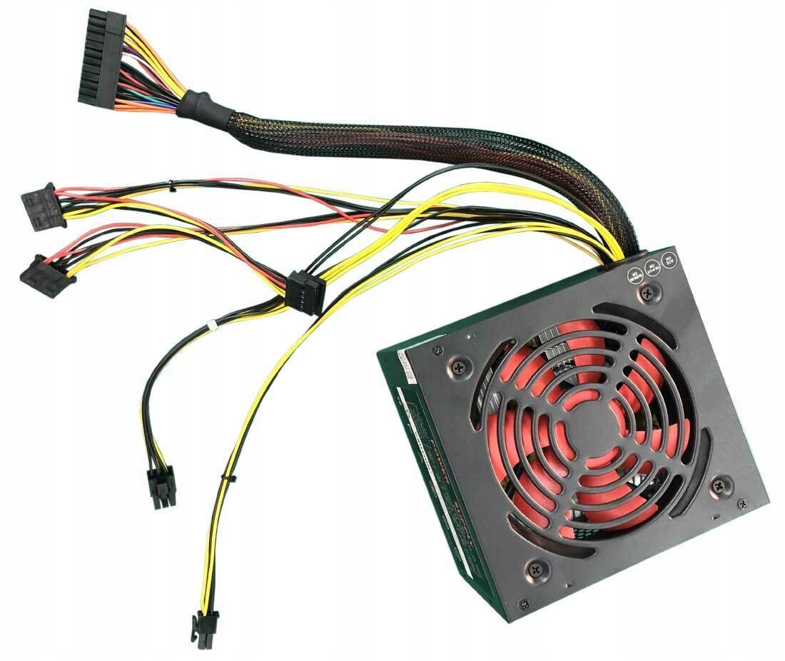 ZASILACZ ATX 500W SATA 3xSATA 2xMOLEX 20+4 PIN Standard ATX