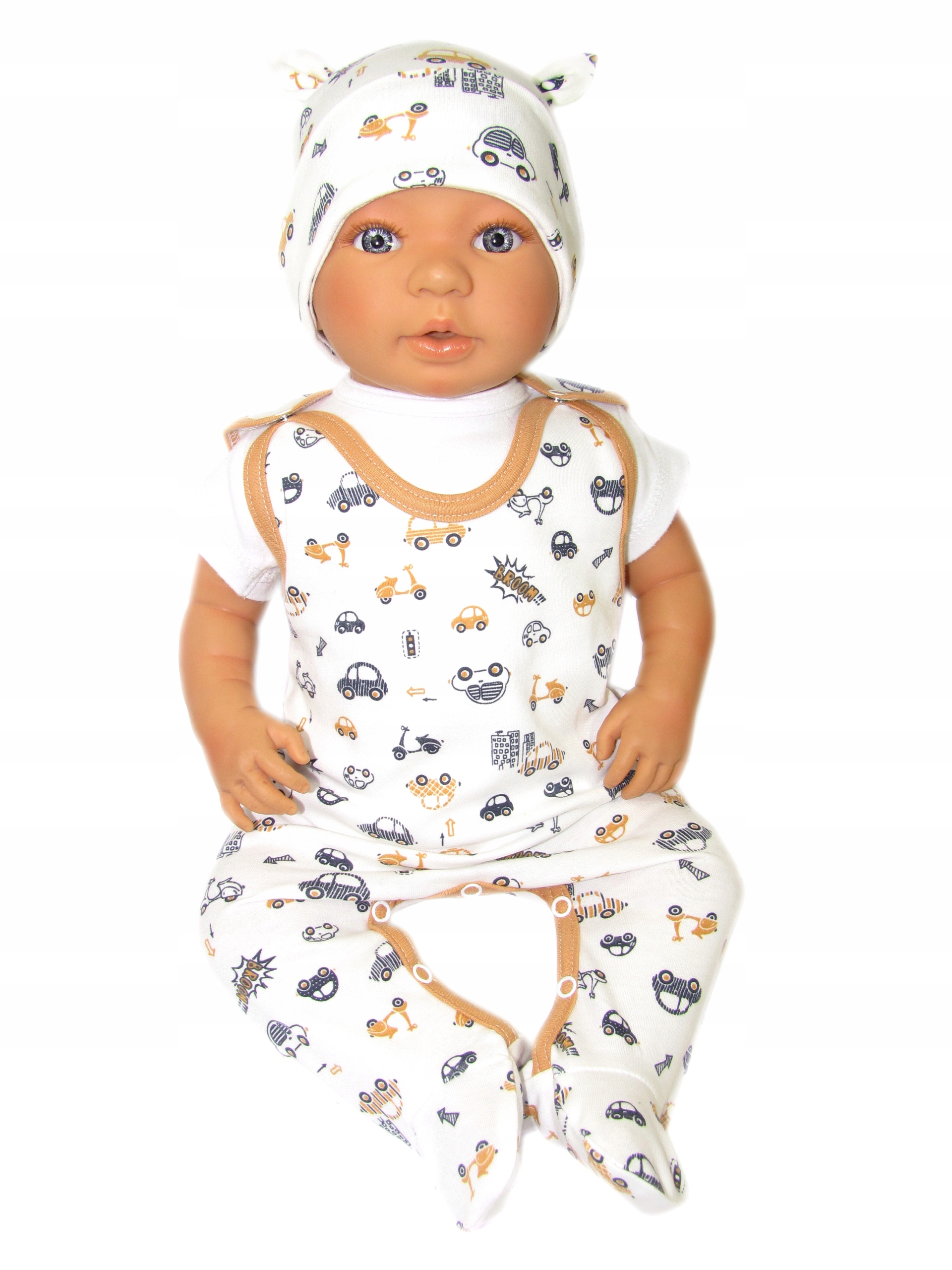 ŚPIOCHY NIEMOWLĘCE ŚPIOSZKI BAWEŁNIANE r.68 /19/ Marka kaia-baby