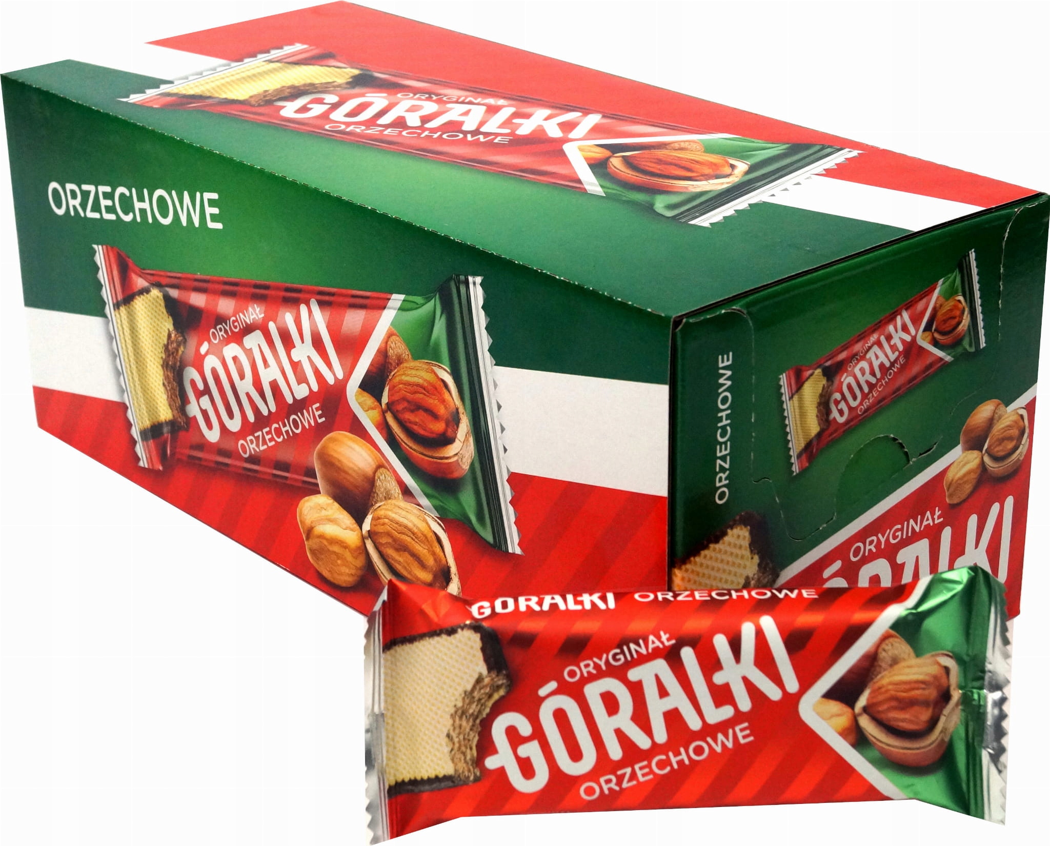 Levně Góralki Oplatka s oříškovou příchutí 36 x 45 g