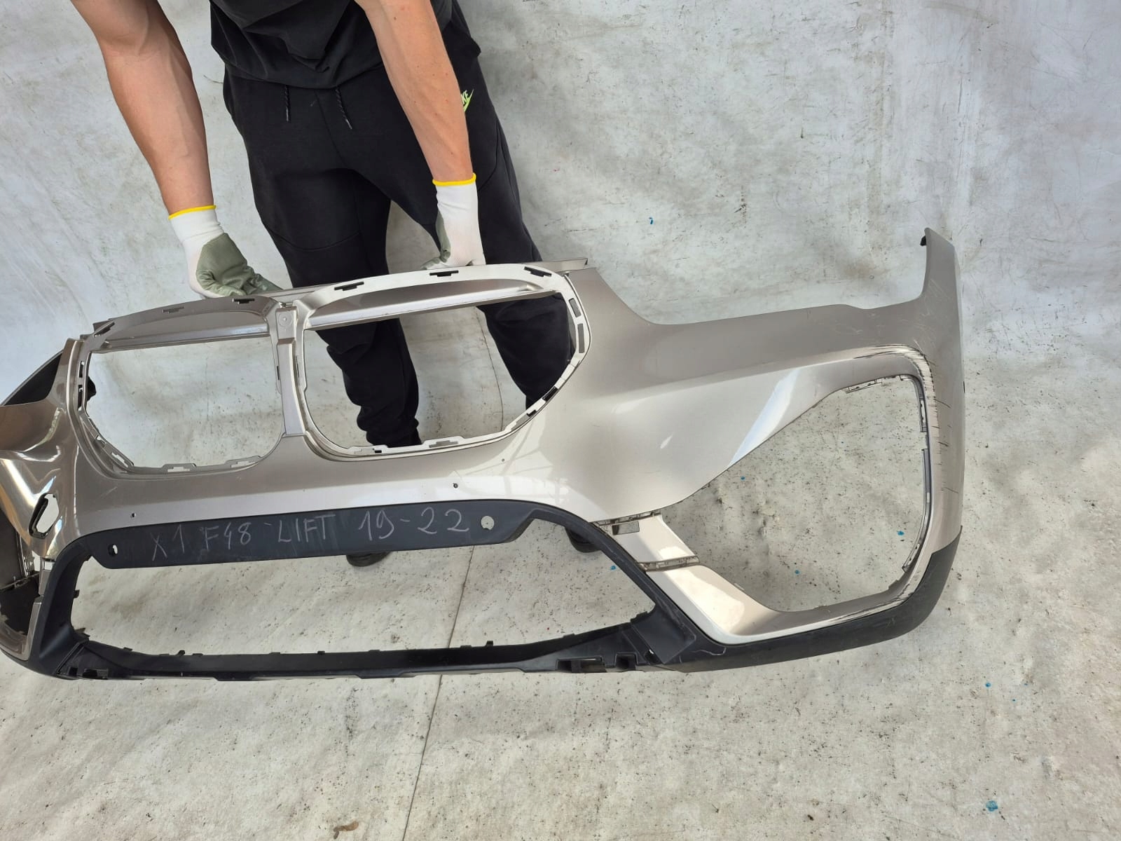 BMW X1 F48 LIFT 19- bumper front front PDC