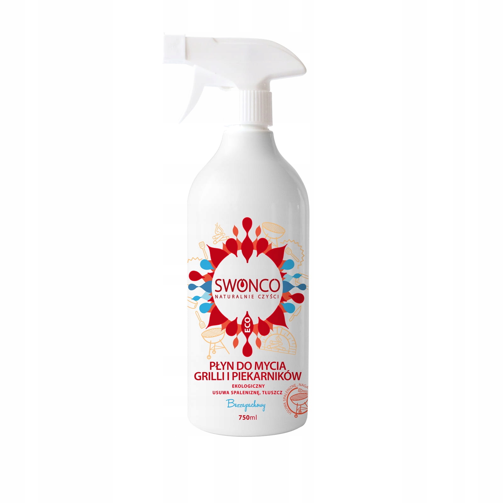 Płyn do czyszczenia grilla piekarnika 750ml Swonco