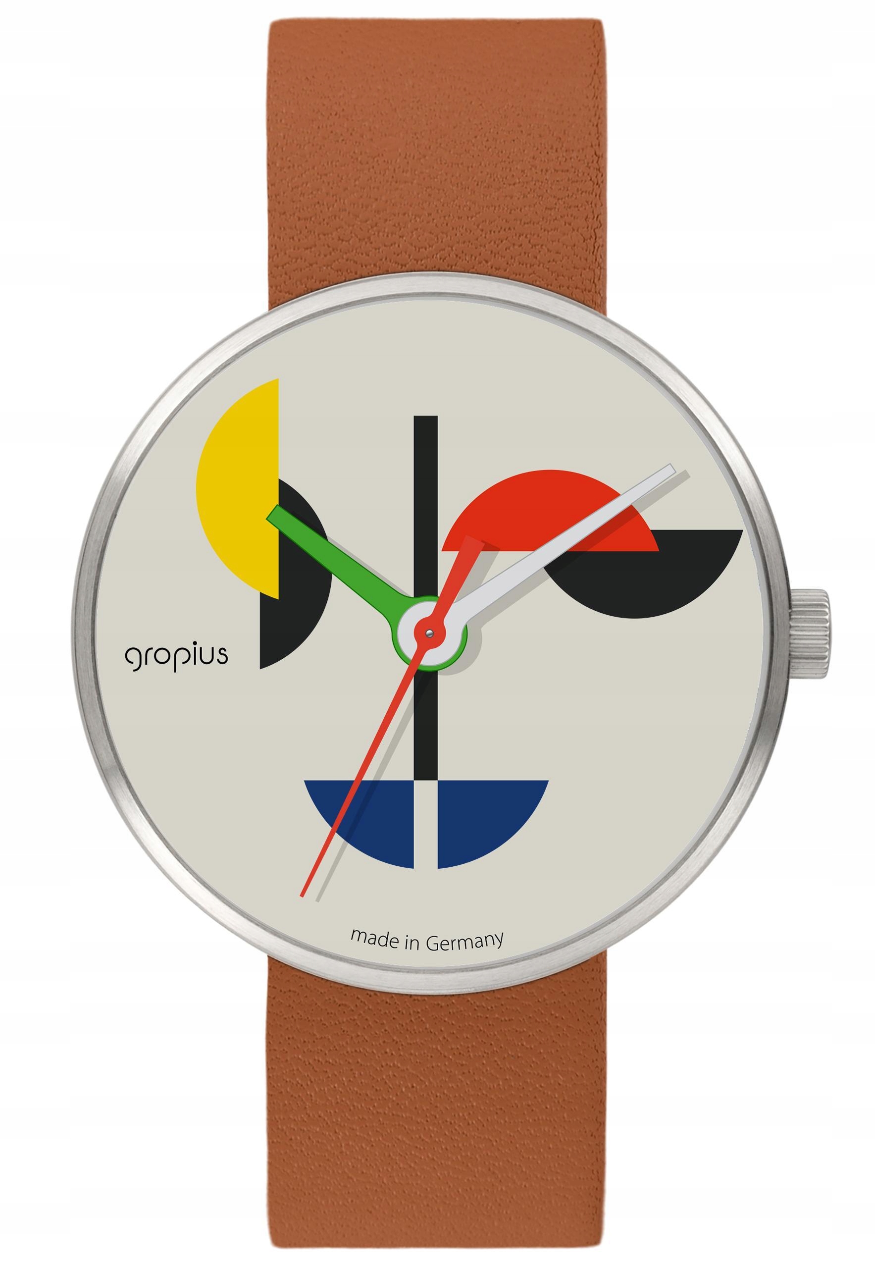 Nowy Zegarek Męski Bauhaus Walter Gropius WG.019-03 Triade