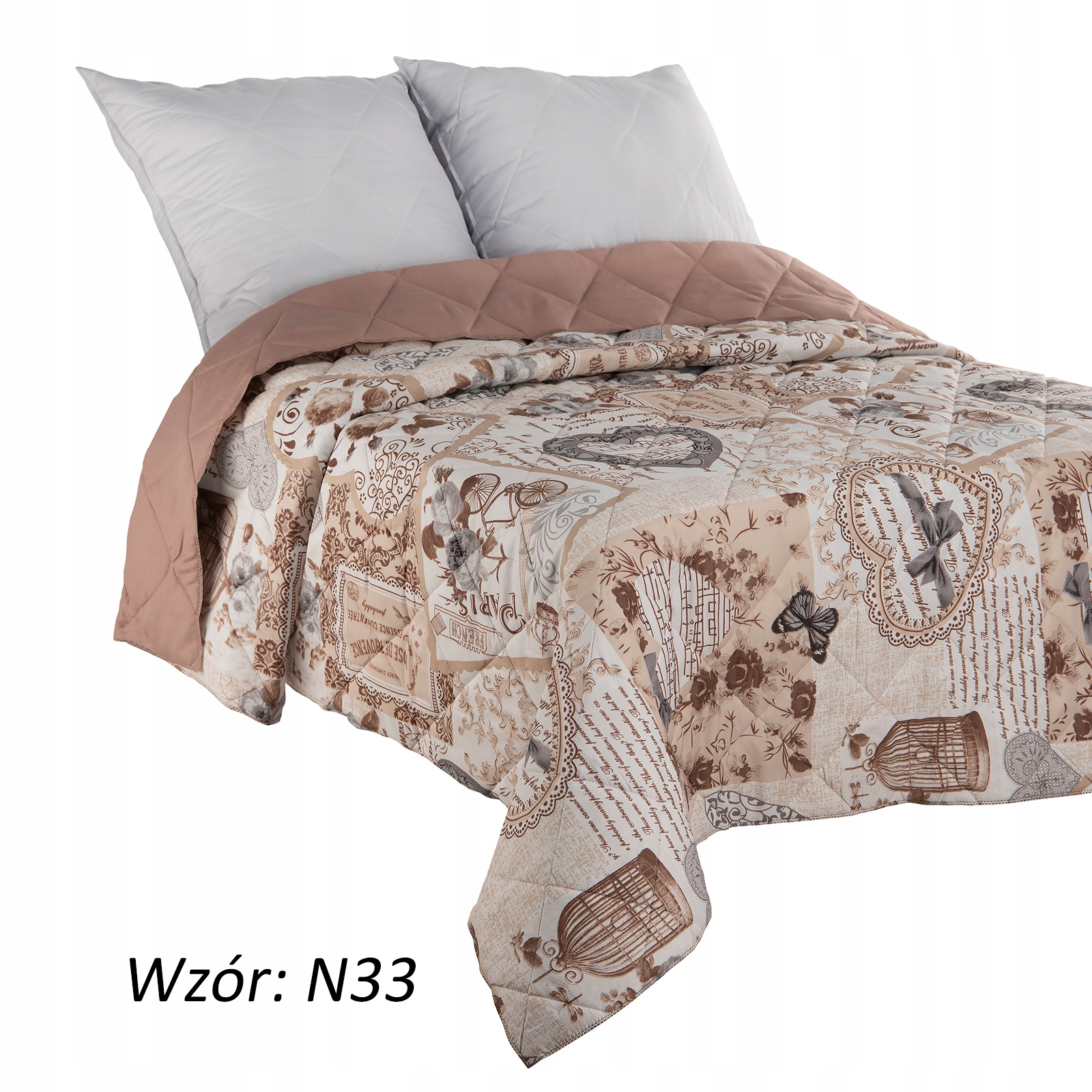 NARZUTA PIKOWANA NA ŁÓŻKO DWUSTRONNA 160X200 KAPA EAN (GTIN) 5905675432932