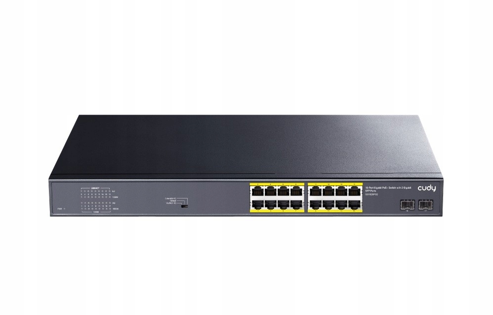 Cudy Přepínač GS1020PS2 16xGE PoE+ 200W 2xSFP