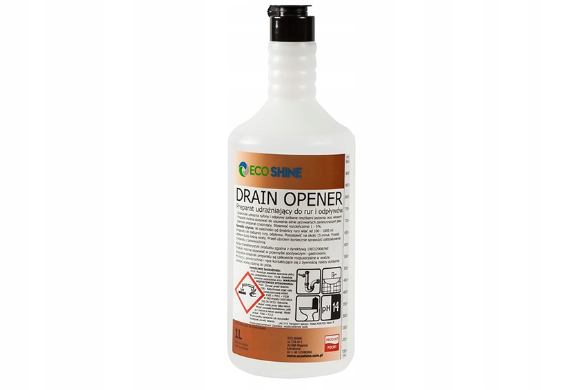 

Udrażnianiacz Rur Odpływów 1L Eco Drain Opener