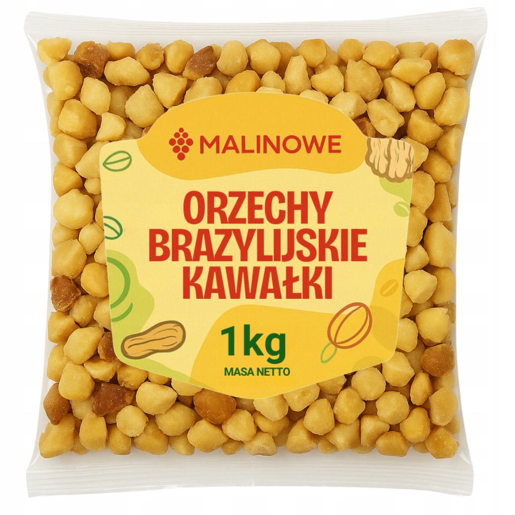 Levně Brazilské Ořechy Půlky 1kg Přírodní Prémiová Kvalita