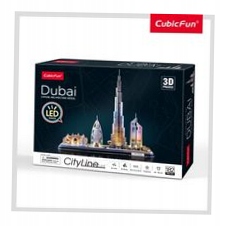 Puzzle 3D City Line LED Dubai 20523