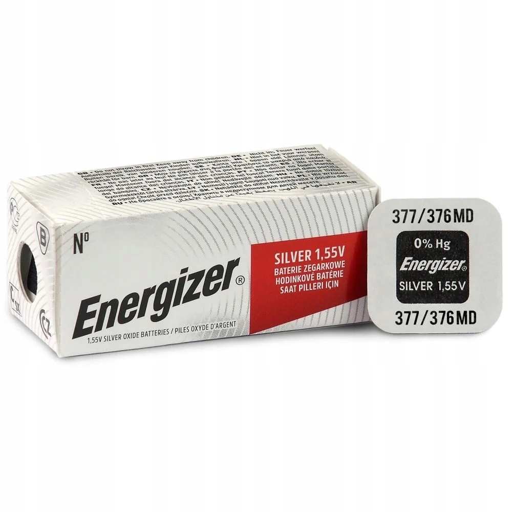 

Bateria Srebrowa Energizer 377 SR626SW SR66 1szt.