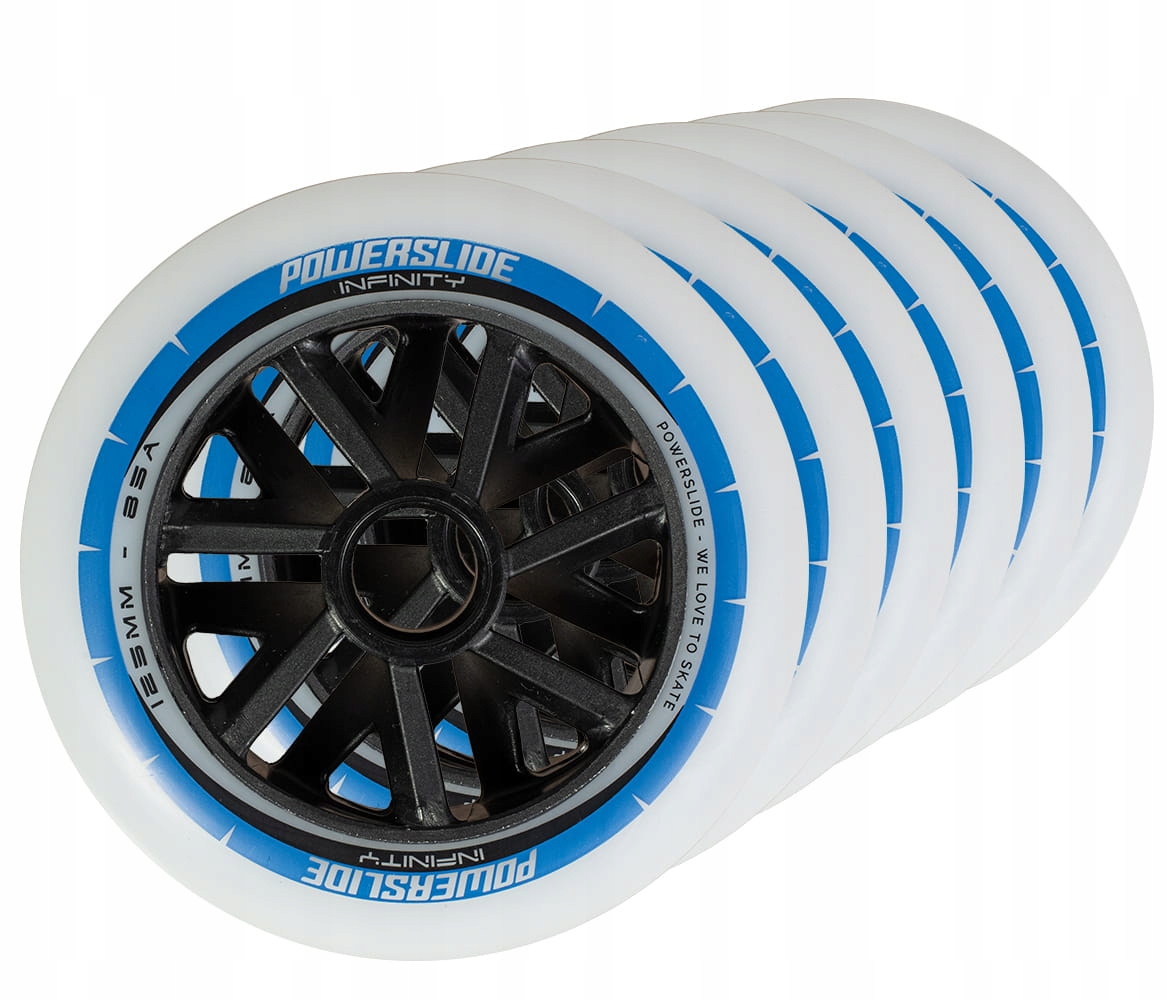 Kółka do rolek Powerslide Infinity 125mm 85A zestaw 6szt.