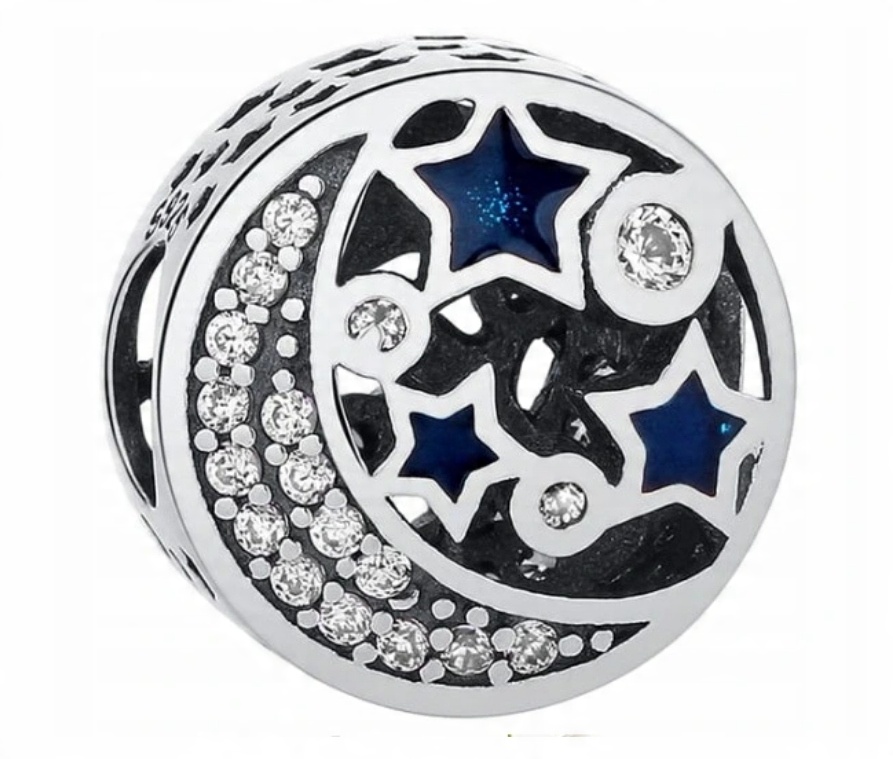 

Zawieszka srebrna 925 Charms do Pandora Gwiazda