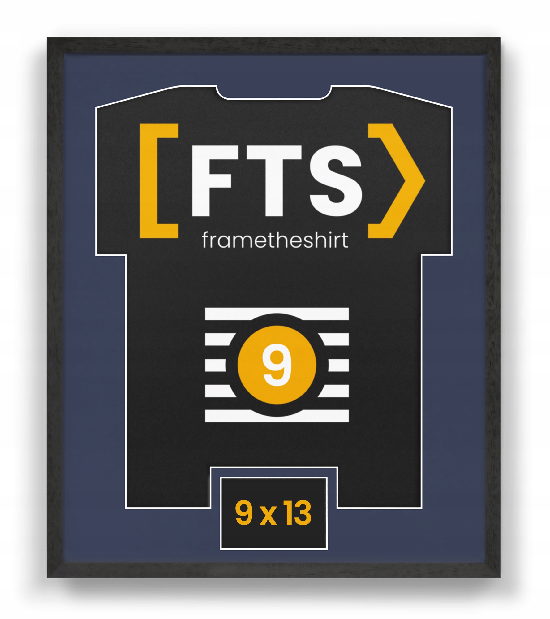 Rám na sportovní tričko s oknem – skvělý dárek pro fanouška