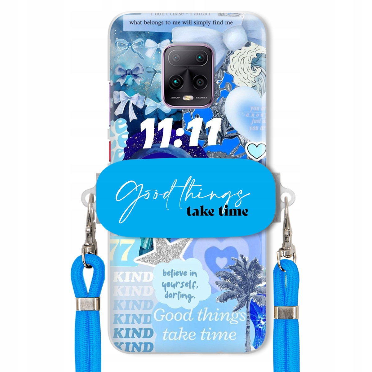 Pouzdro pro Xiaomi Redmi 10X 5G Držák Crossbody vodítko Good Things Dovolená