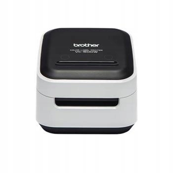 Brother VC-500W (plnobarevná tiskárna štítků, 313 dpi, max šířka 50 mm), Us