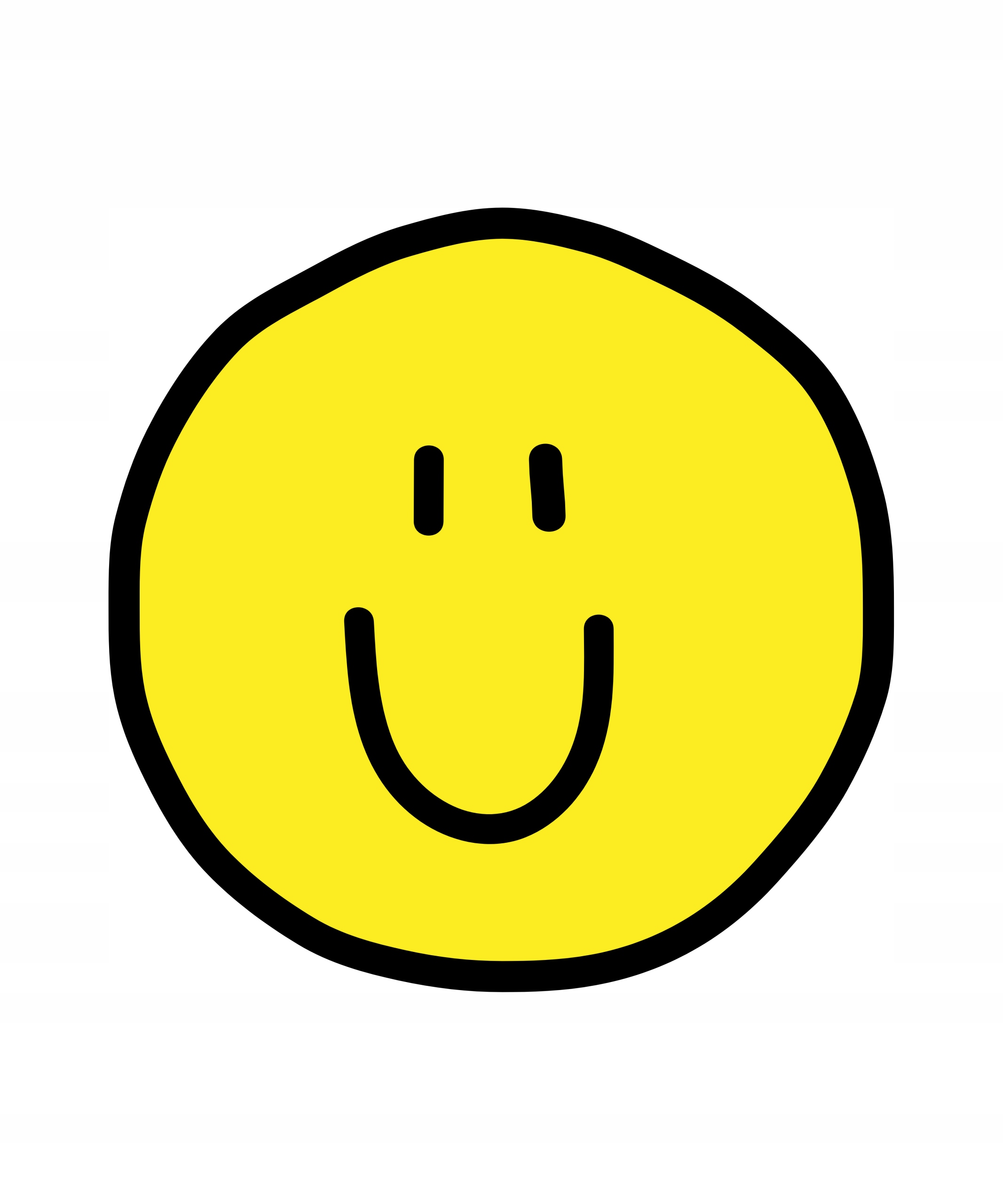 

Naprasowanka Smile Termo Naklejka Aplikacja