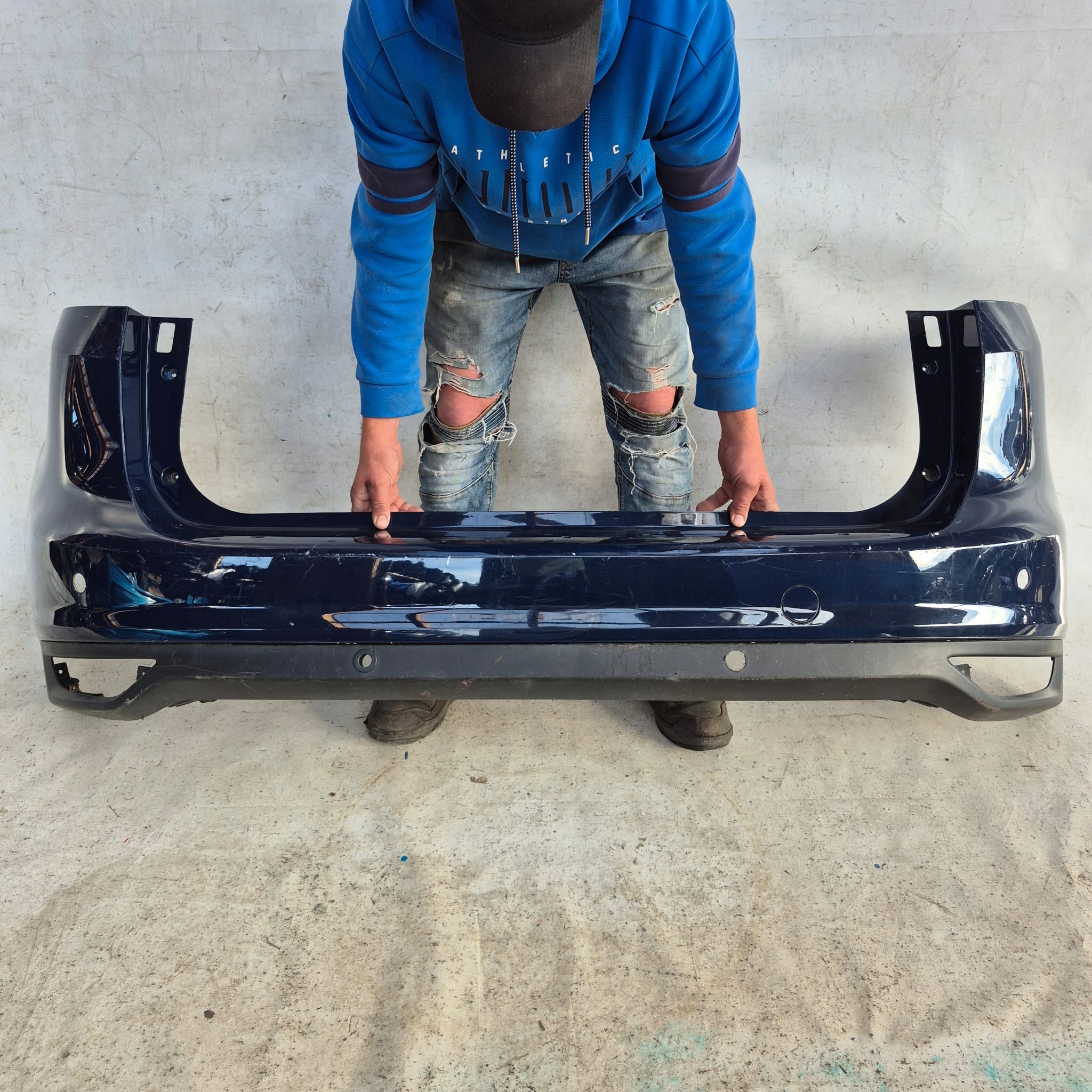 FORD C-MAX II 2 MK2 10-19 bumper rear part rear PDC
