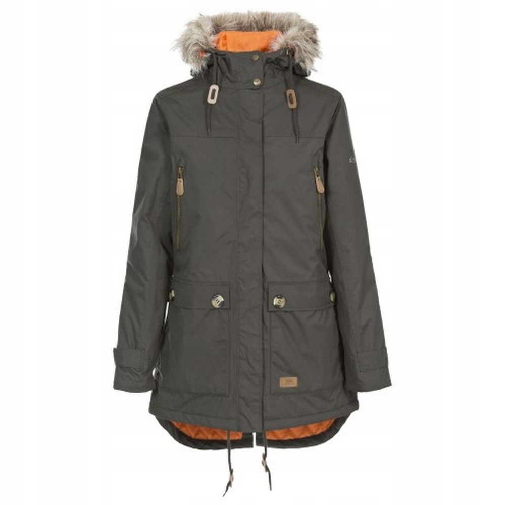 Trespass Parka Damska Wodoodporne Clea