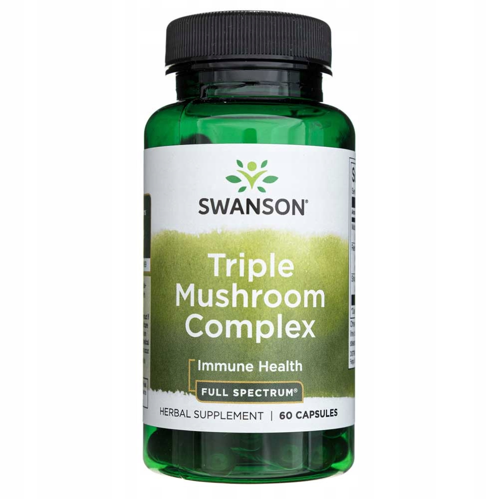 

Swanson Triple Mushroom Complex Grzybki Odporność