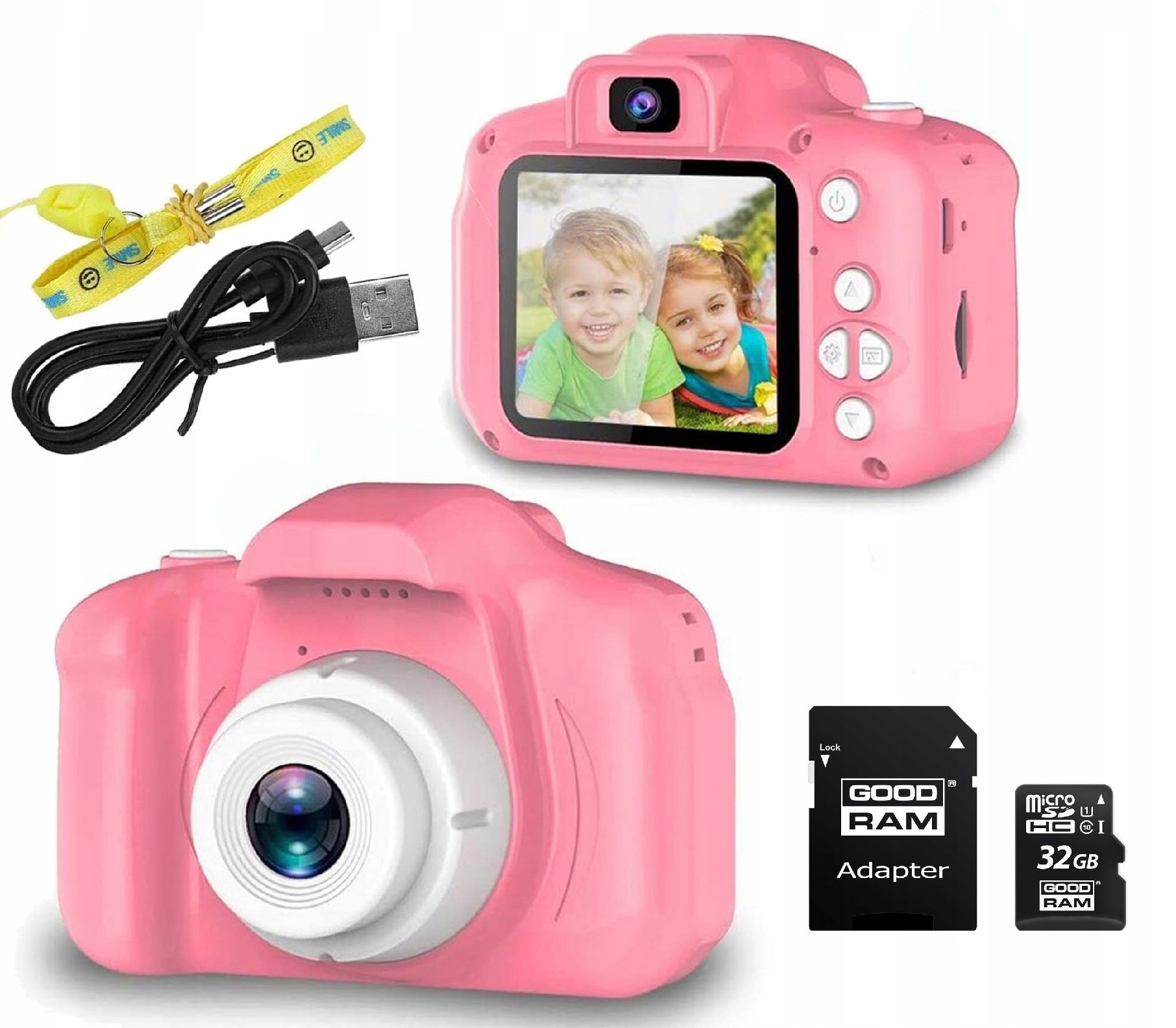 

Aparat Fotograficzny Cyfrowy Dla Dzieci F. Hd 32GB