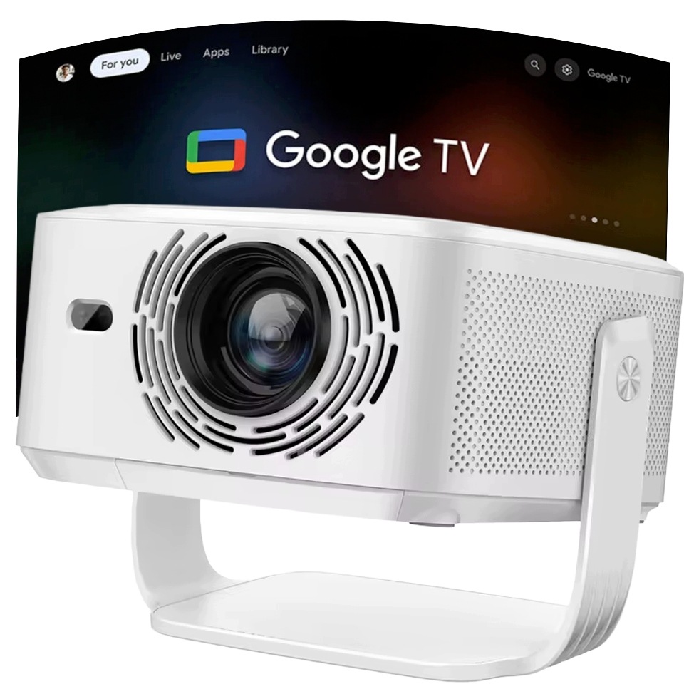 Výkonný Certifikovaný Google Tv Android Projektor Led projektor maXvision Smart