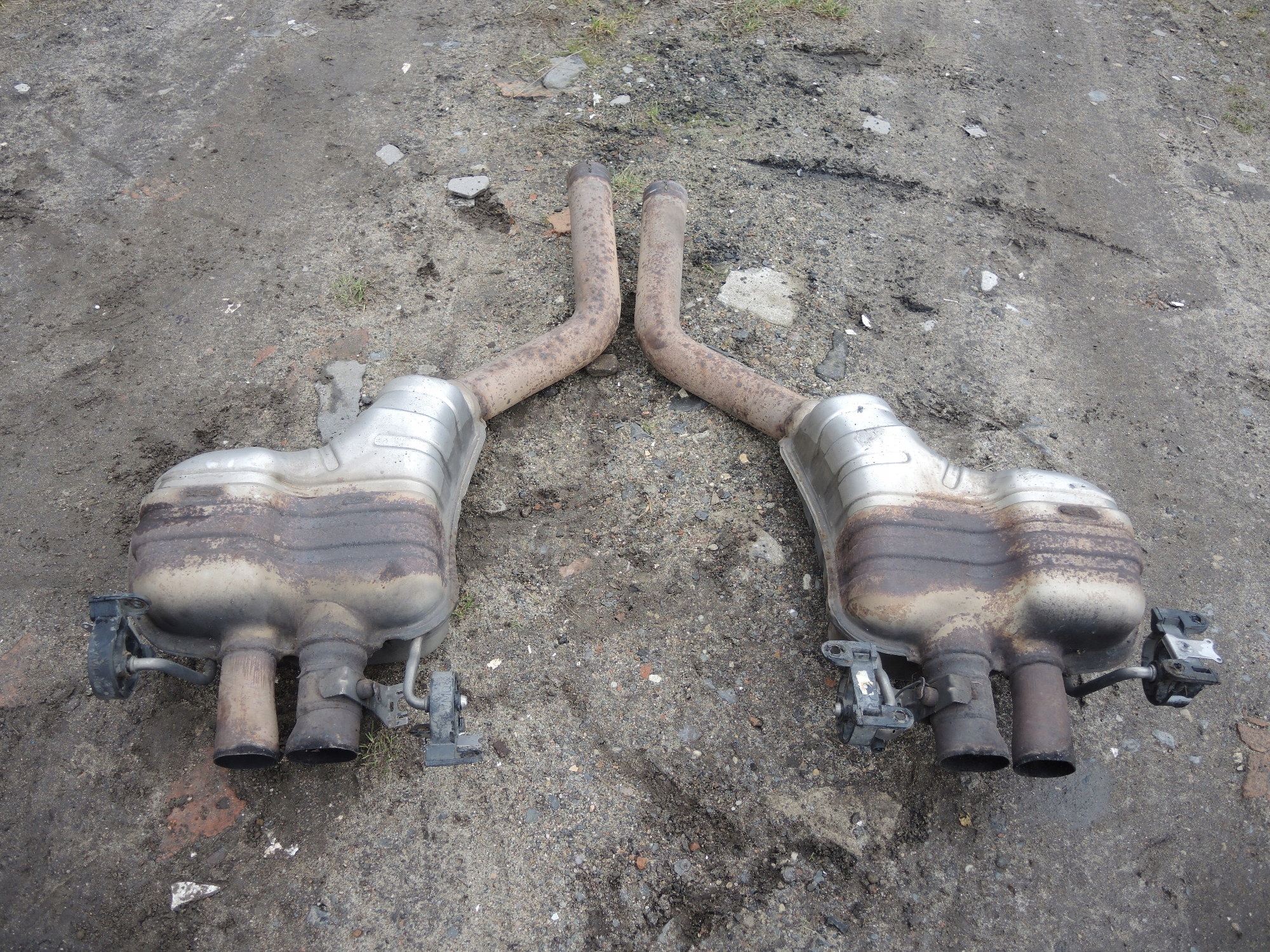 BENTLEY CONTINENTAL GT TŁUMIK KONCOWY 3W0253611