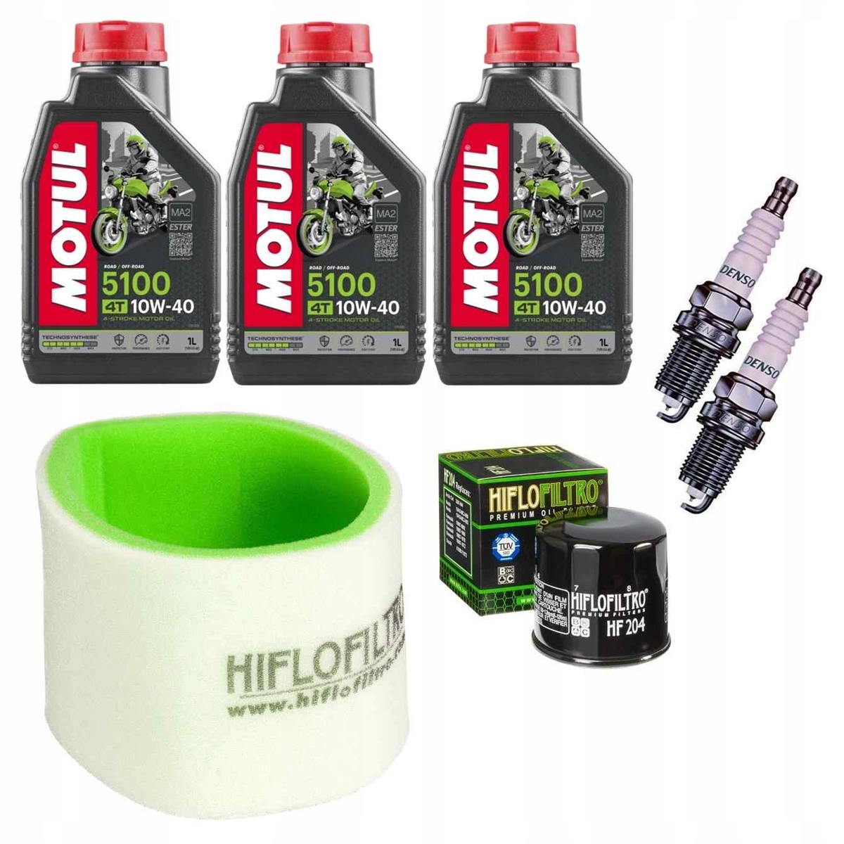 Kawasaki KVF 750 BRUTE-FORCE масло + фільтри + свічки