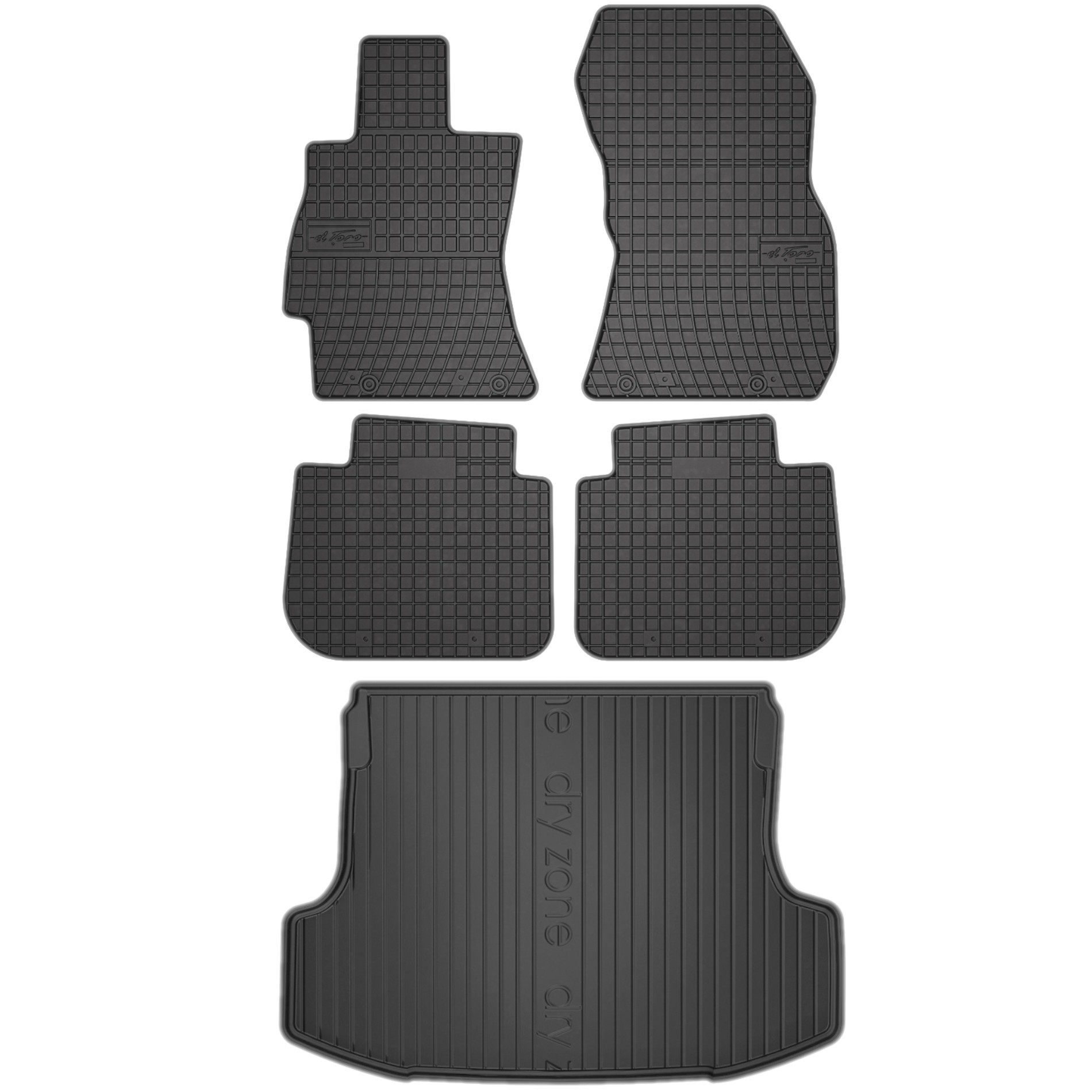 Gumové rohože rohož Subaru Legacy IV sedan 03-09