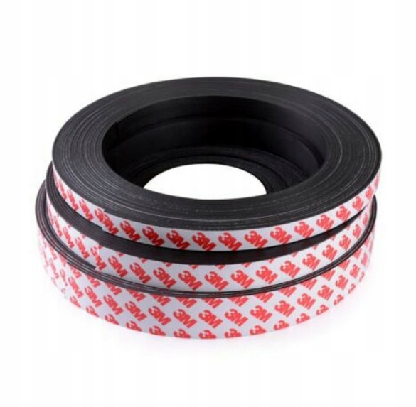 TAŚMA MAGNETYCZNA SAMOPRZYLEPNA KLEJ FIRMY 3M 10mm/1,5mm/1m Hunter Liczba sztuk w ofercie 1 szt.