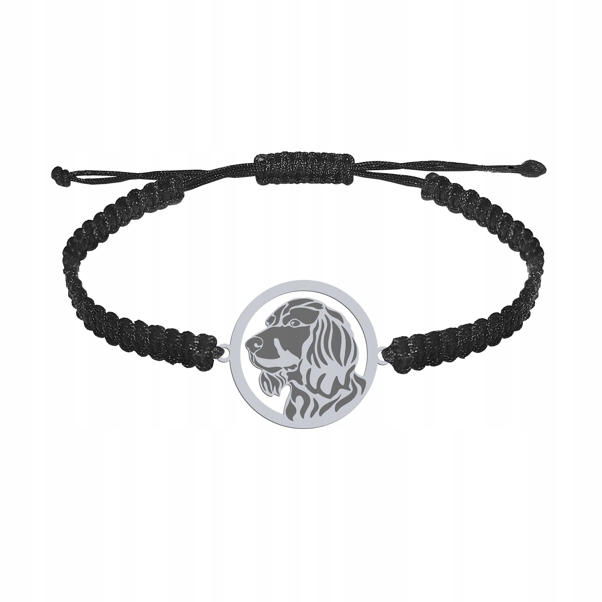 Stříbrný náramek s německým plašičem Stříbro 925 Makramé Gravírování Bonus