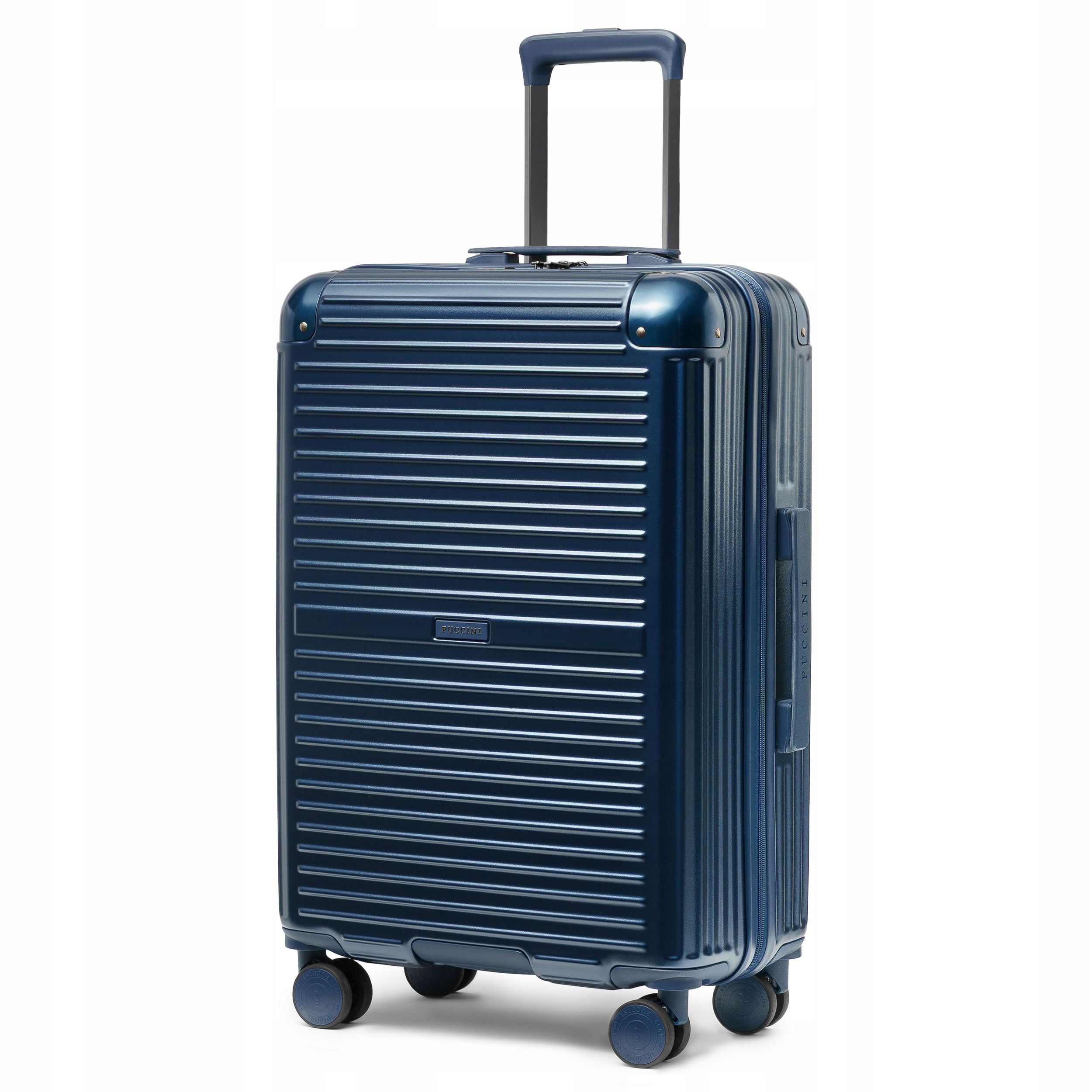 Puccini Walizka twarda średnia poliwęglan (polikarbonat) PC034B-7A 51 l