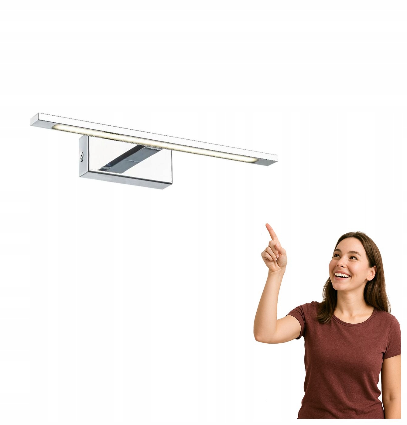 Led galerijní nástěnné svítidlo 20W Alter W89443-20W-CH Zuma Line