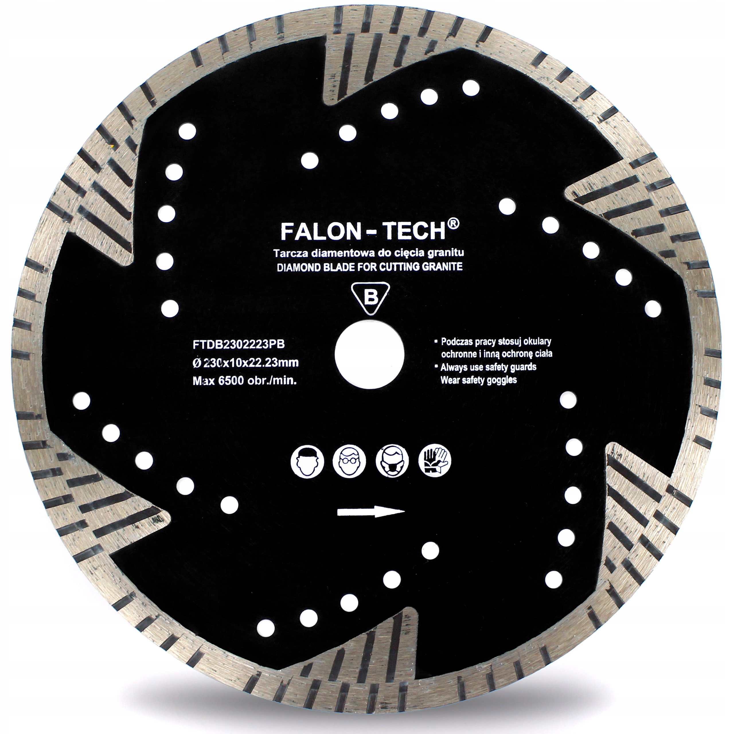 

Tarcza Diamentowa Do Cięcia Granitu 230x22,2