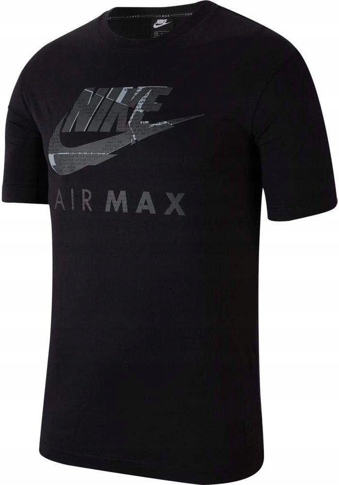T-shirt męski okrągły dekolt Nike Air Max rozmiar L