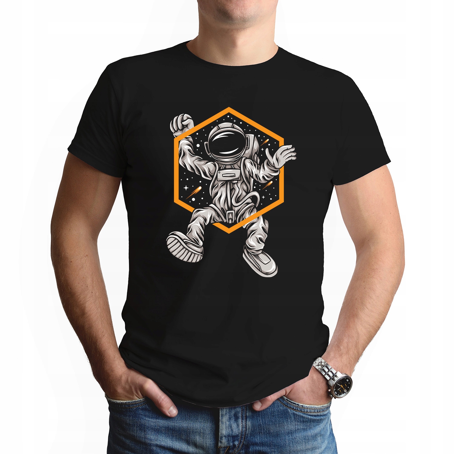 

Męski Podkoszulek Koszulka roz 3XL Astronaut 08