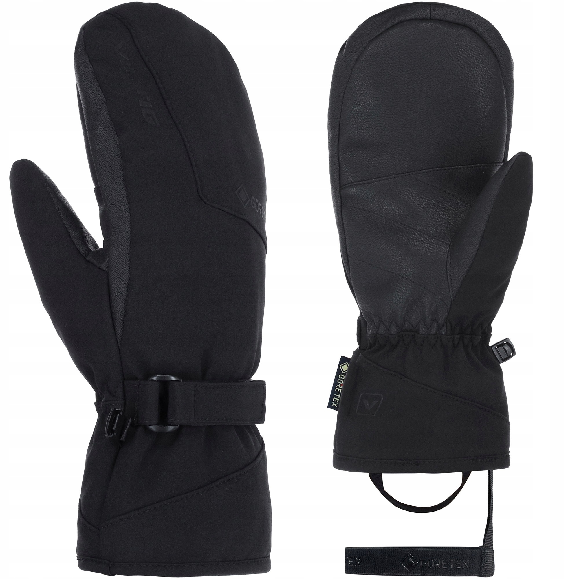 Rękawice narciarskie damskie Viking Sherpa Gtx Mitten 2.0 Black 6