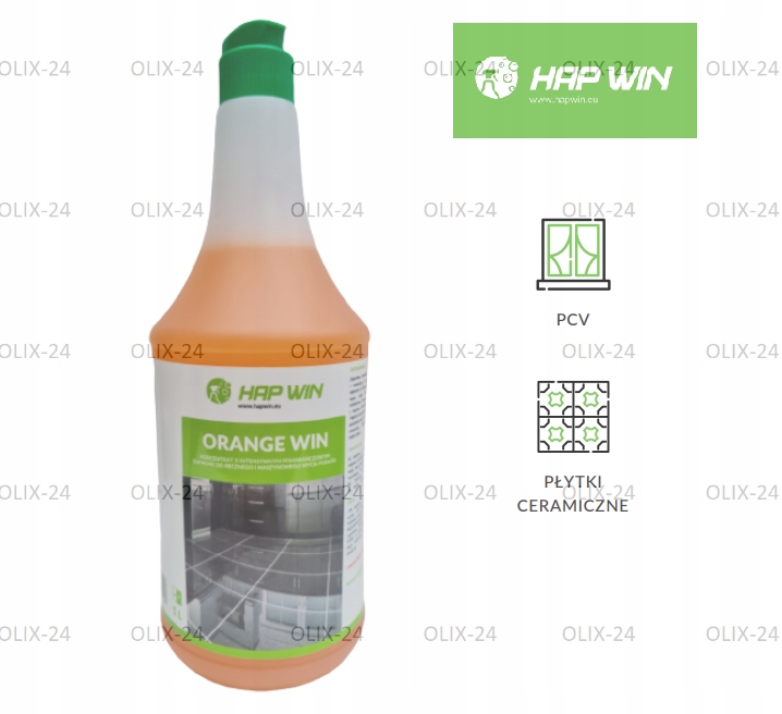 

Hap Win Koncentrat Do Mycia Podłóg Orange Win 1L