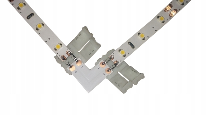 ZŁĄCZKA DO TAŚM LED ZATRZAS DWUSTRONNA CLICK 10mm Kod producenta KAT00455