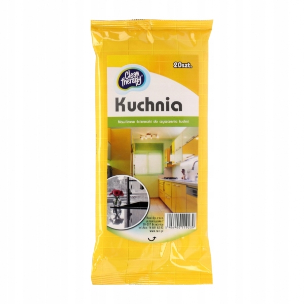 

Nawilżane ściereczki do czyszczenia kuchni