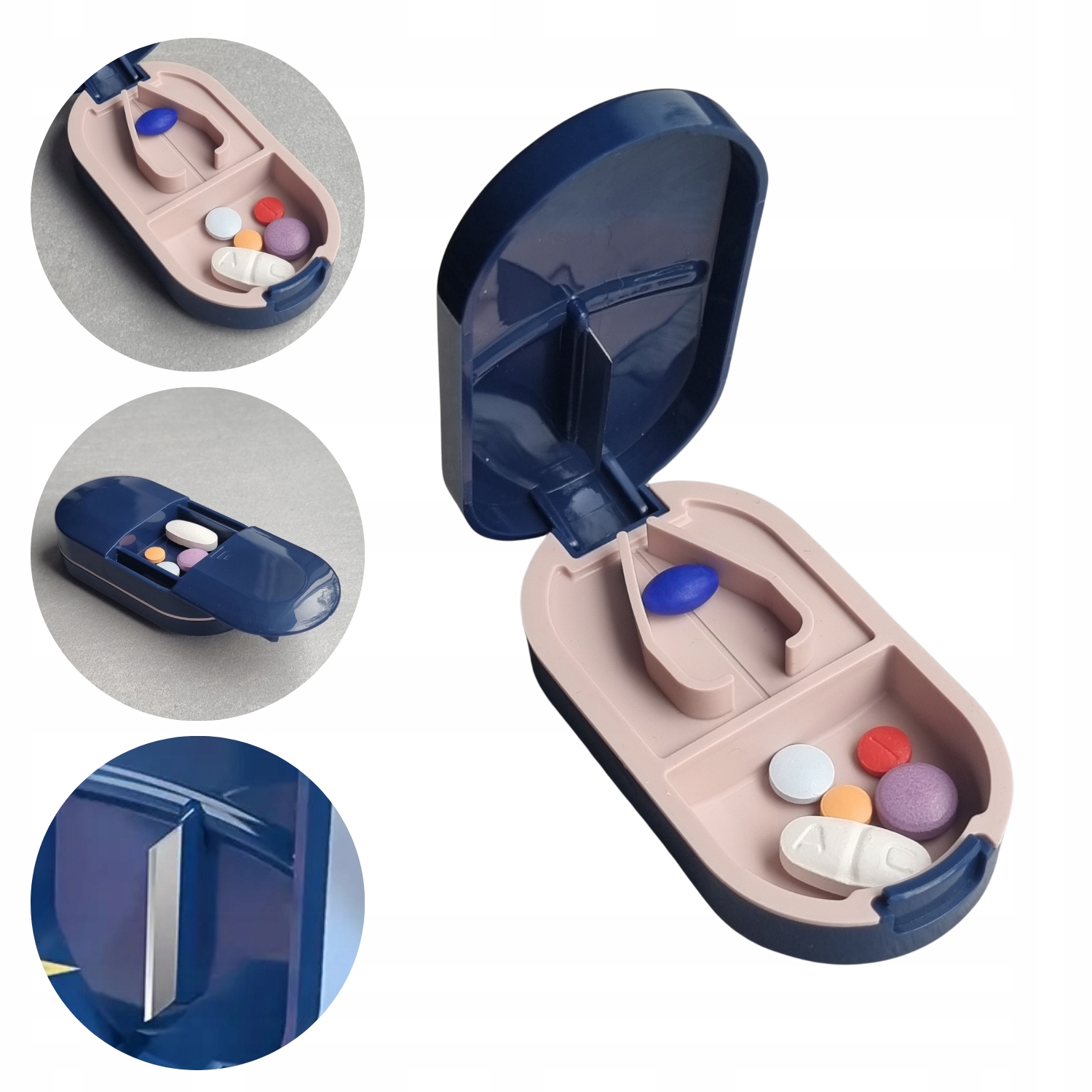 Gilotyna Do Leków Przecinak Przecinarka Tabletek Pigułek Dzielnik Kruszarka