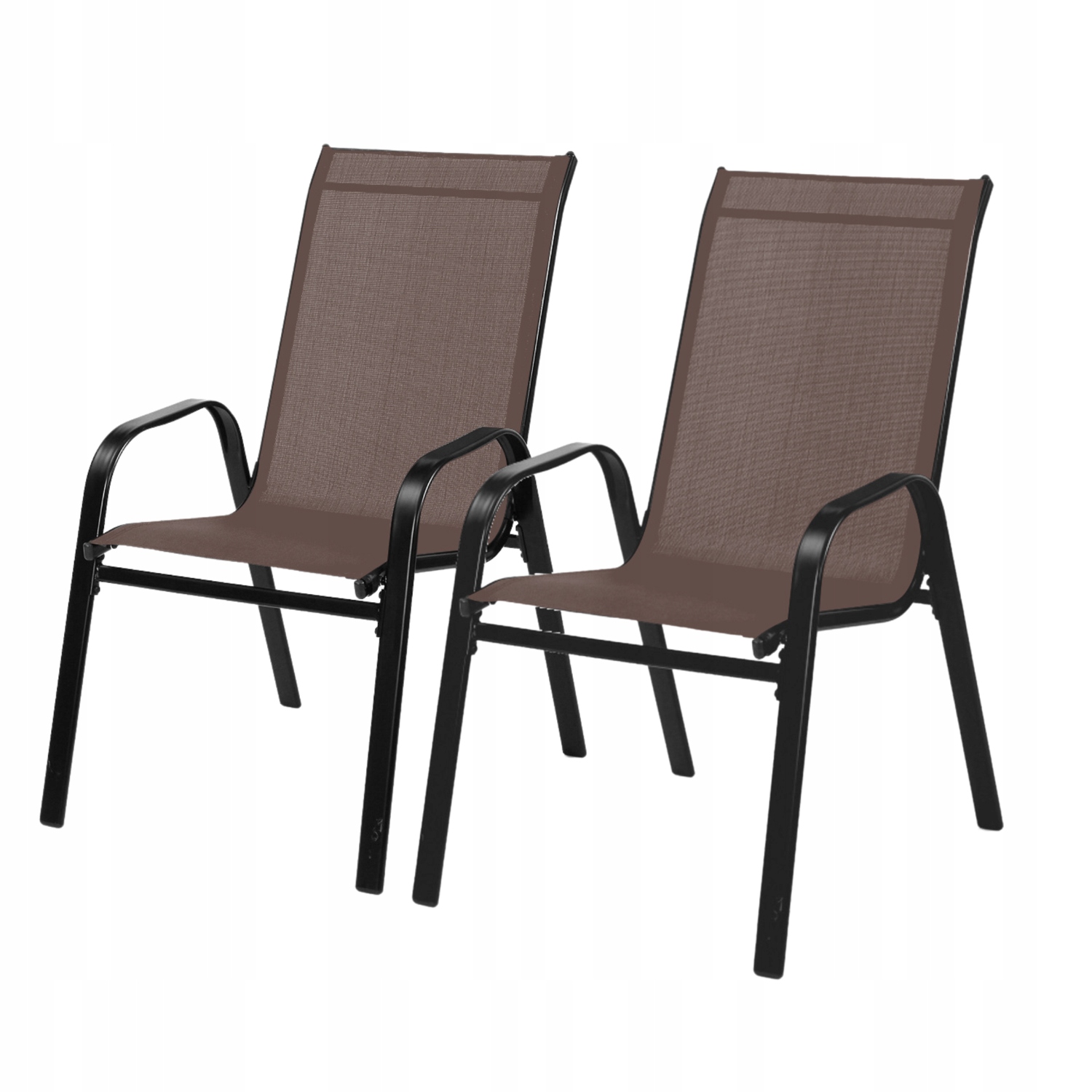 2X KRZESŁO OGRODOWE TARSOWE NA TARAS BALKON 54X70X92CM KOMPLET KOLORY Styl nowoczesny
