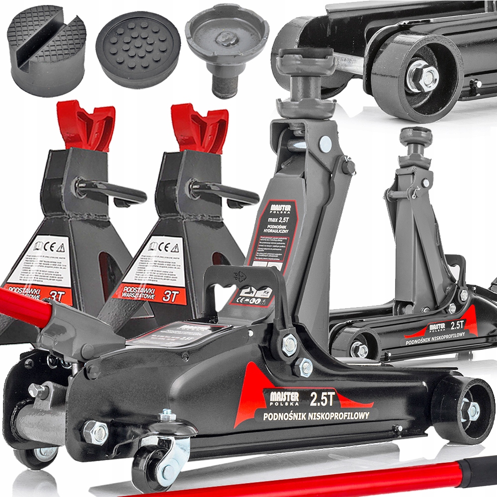 

Podnośnik Samochodowy Lewarek Żaba 2.5T Kobyłki