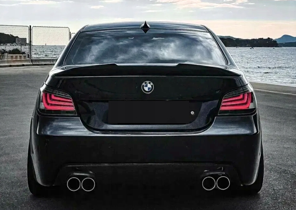 спойлер задний BMW E60 черный глянец ABS