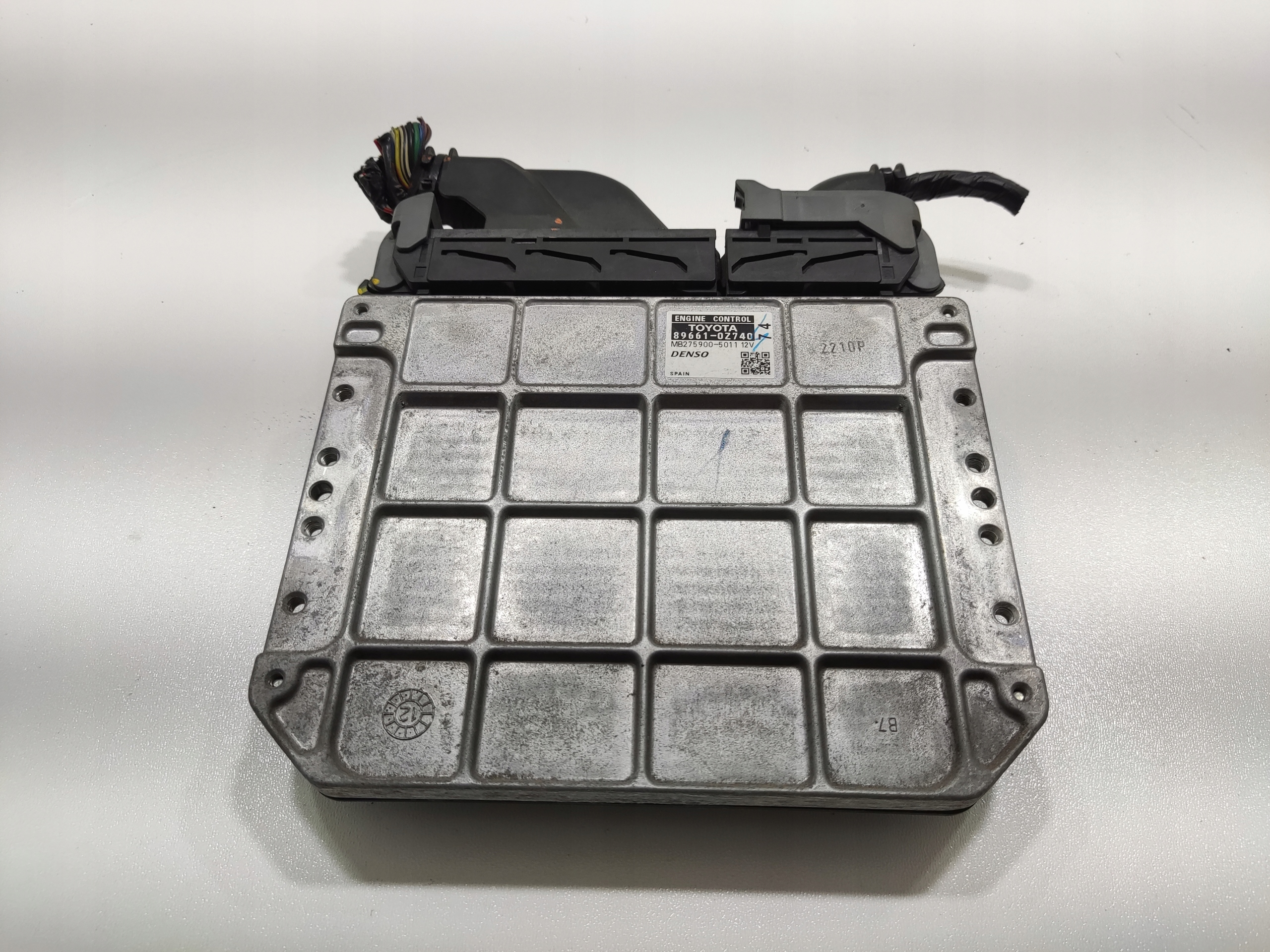 computer control unit of the engine TOYOTA AURIS II E18 2.0 D4D 2012-18 89661-0Z740