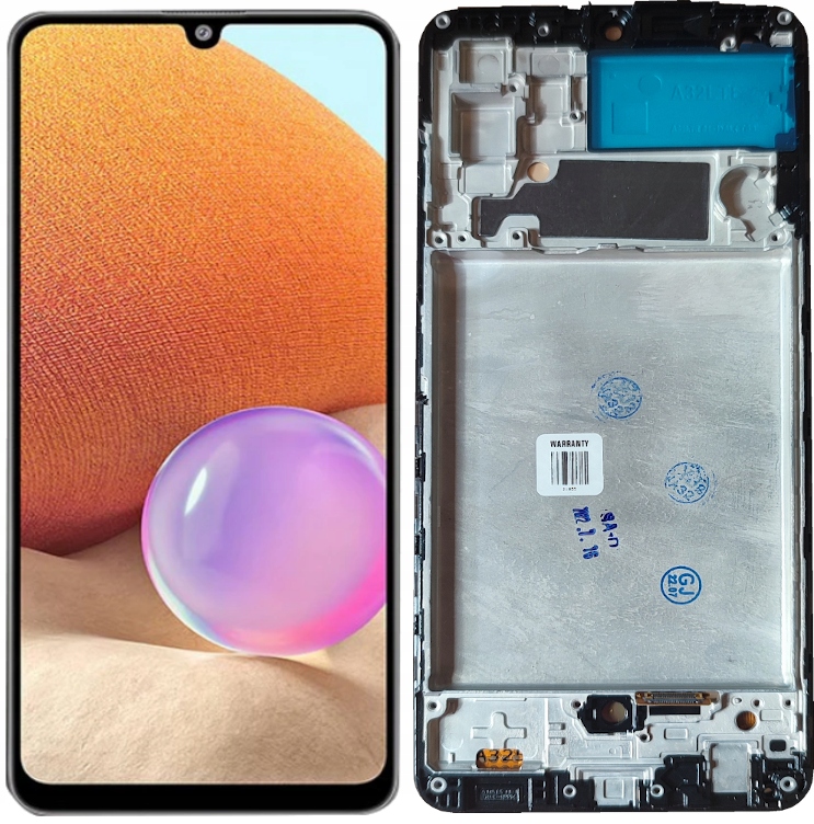 Oled Displej S Rámeček Pro Samsung Galaxy A32 A325 4G LCD