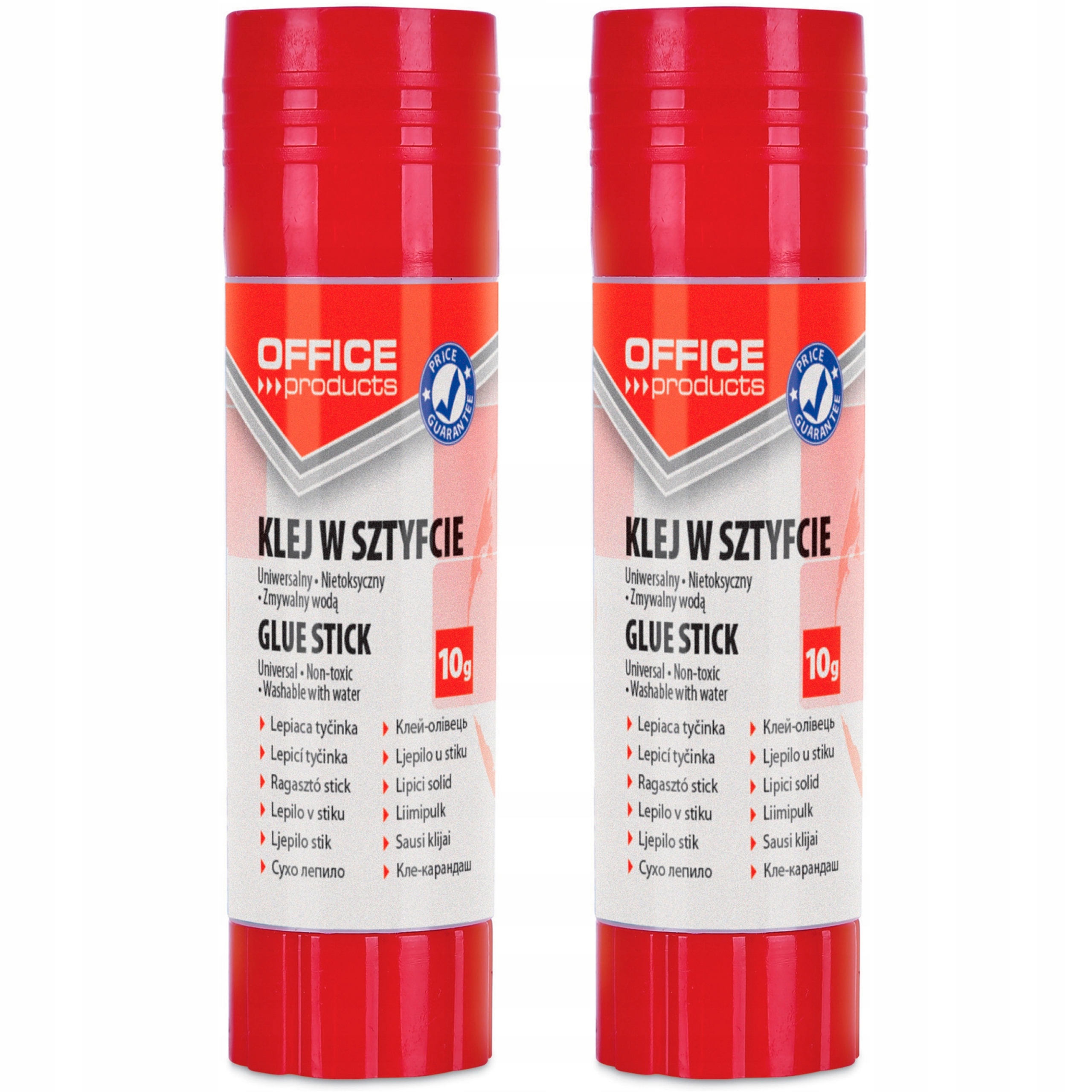 

Klej w sztyfcie Office Products biurowy 10g 2szt